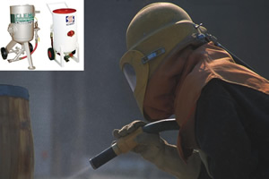 Sand Blasting Pot w/ Operator
